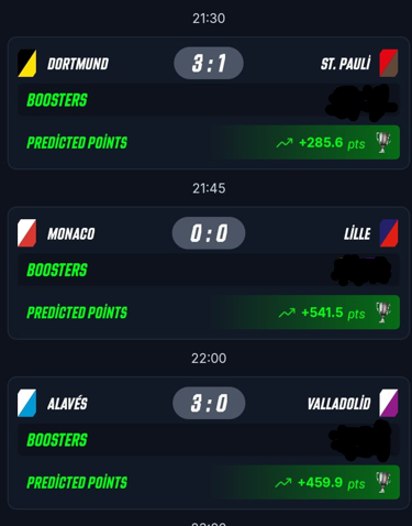 rabuktu's tweet photo. Ready to kick off the weekend with some strong @scorerushgame  predictions today. Hoping to start on the right foot with these 3 matches, aiming for a solid run! 🤞

#footballpredictions #Dortmund #monaco #lille #alavesrealvalladolid #scorerushgame #scorerushpredictions https://t.co/jpNOpyODZB
