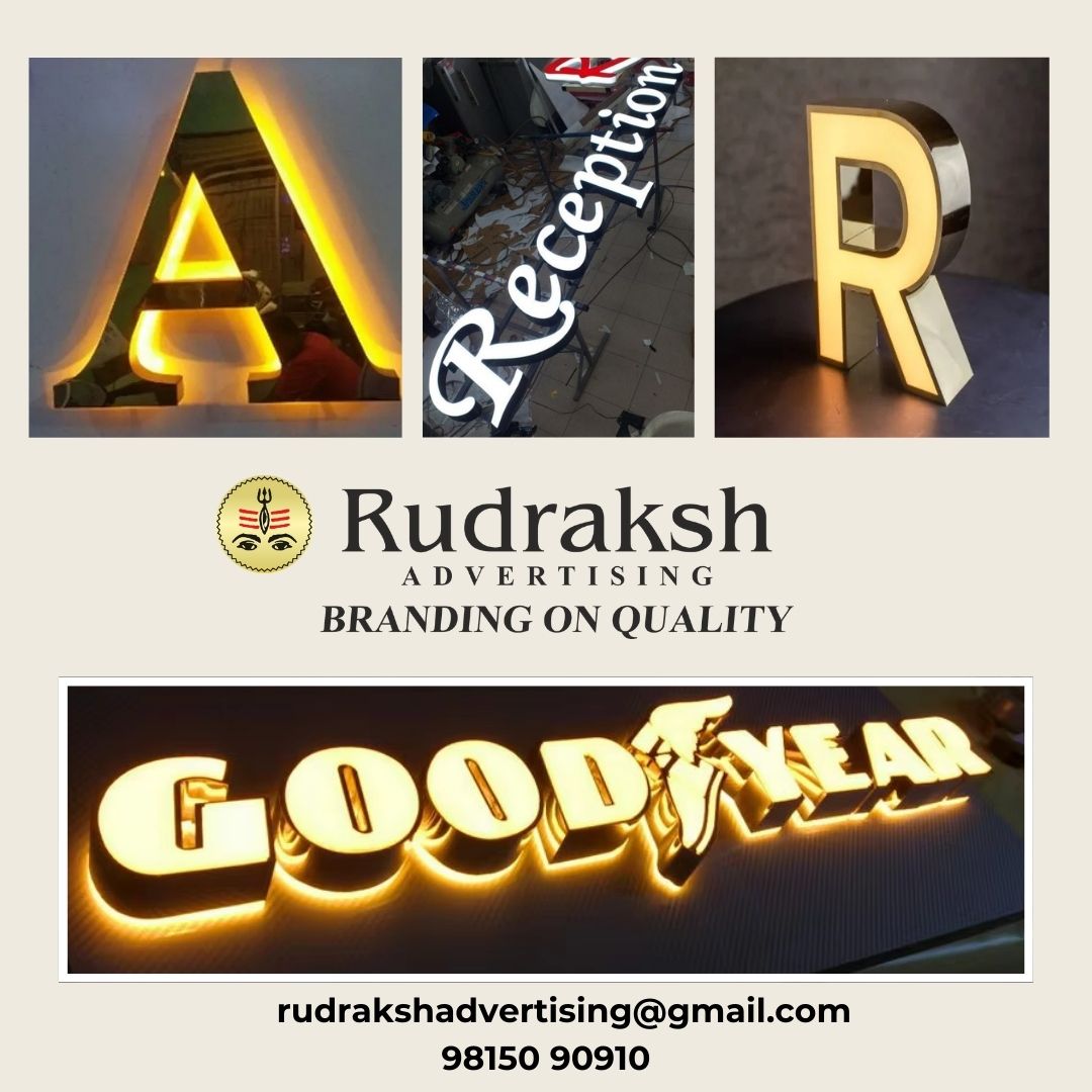 RudrakshAd1977's tweet image. Looking to elevate your brand with sleek signage? At Rudraksh Advertising, we create adorable Stainless Steel (SS) Letter Signage that adds a touch of elegance and durability to any space.

📞098150 90910
🌐rudrakshadvertising@gmail.com

#ssletters #tricity #logo #3dliquidletter