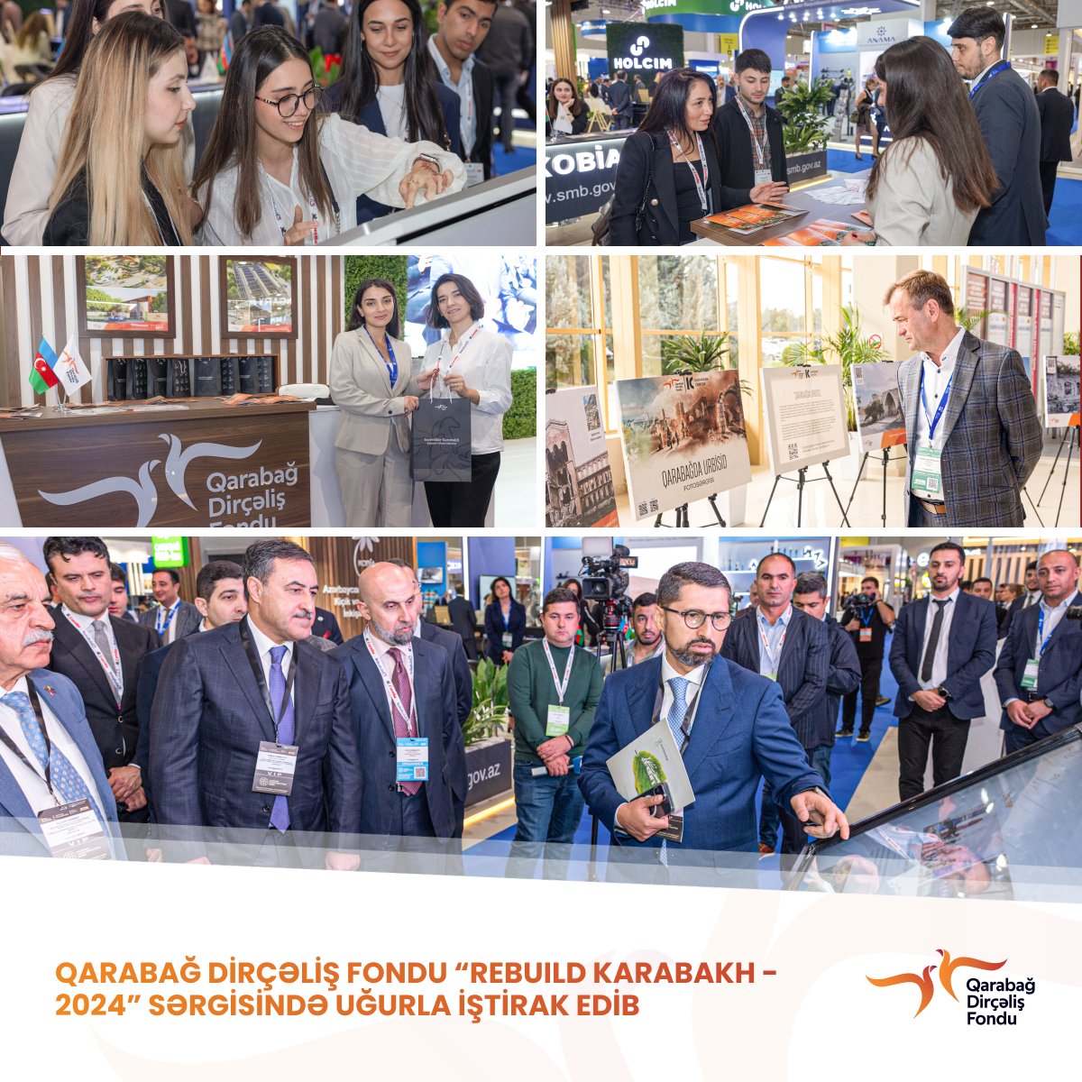 Qarabağ Dirçəliş Fondu “Rebuild Karabakh - 2024” sərgisində uğurla iştirak edib

Daha ətraflı burada: qdf.gov.az/media-merkezi/…

#QDF #Azerbaijan #Qarabag #QarabagDircelisFondu #RebuildKharabakh