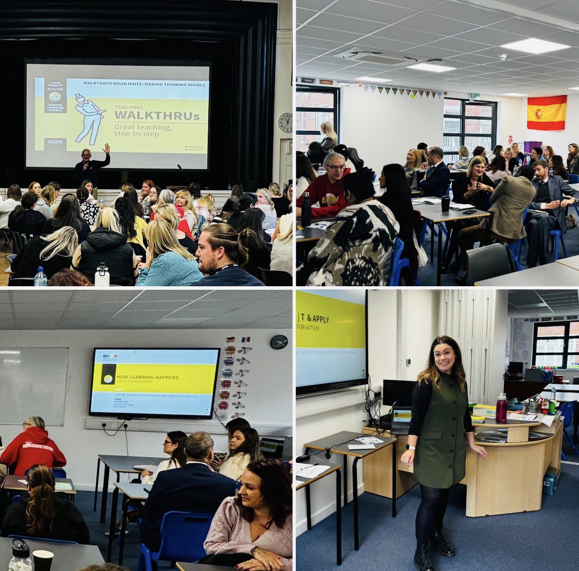 Sanders_Draper's tweet photo. All of our staff &amp; staff across @SFAET_Havering are immersed in training as part of our annual conferences.  A wealth of speakers as we all look to improve our practice &amp; the learning experience of our children. @WALKTHRUs_5 @johntomsett @MattTeachCoach https://t.co/whWHNfRApA