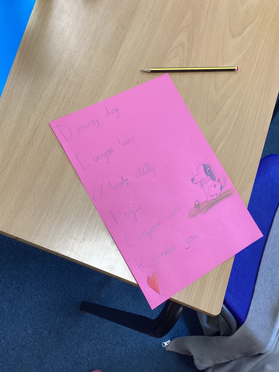 In Squirrel class we have been creating cards poems to brighten someone’s day for Go Bright for Bodie. The whole class have come in bright and colourful clothes for the Bodie Hodges Foundation.