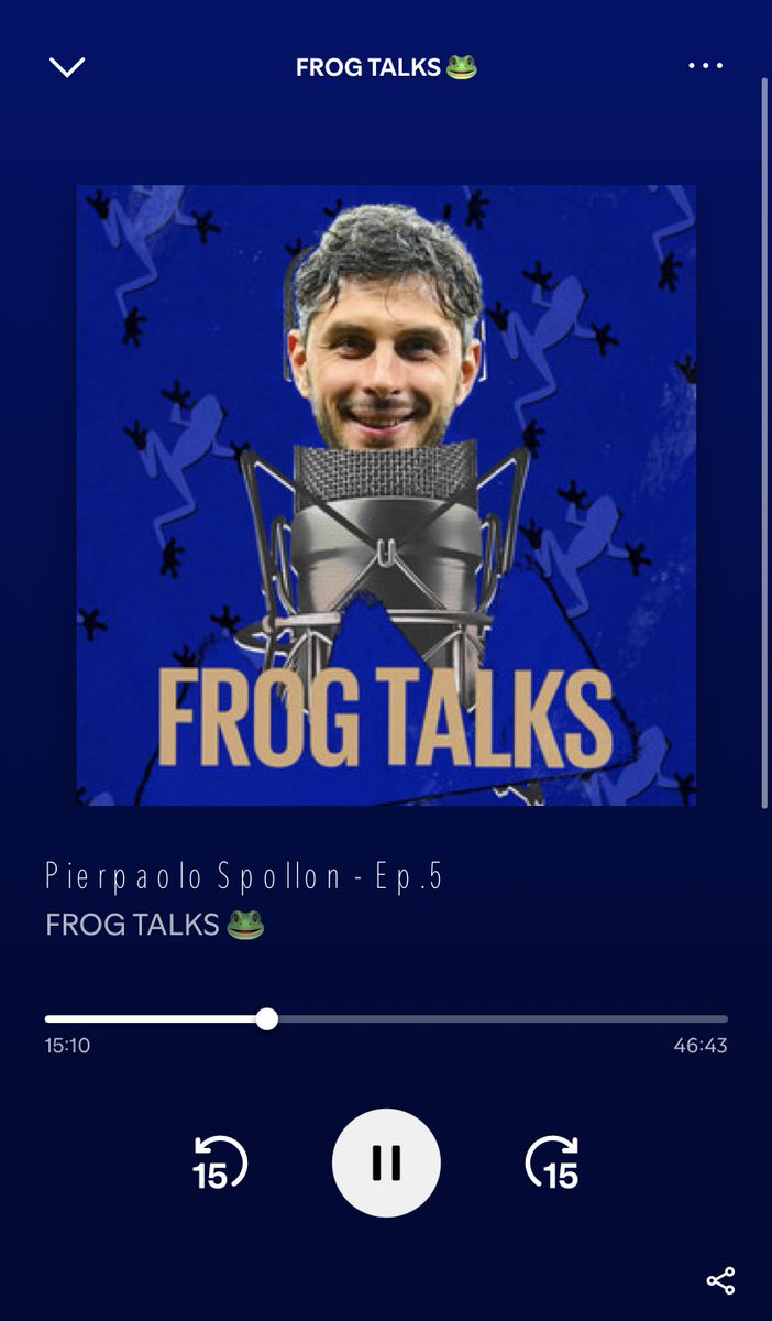 Francy18s's tweet image. Ascoltando @pierspollon aka strepitoso tifoso interista aka ospite perfetto per la quinta puntata di #FrogTalks ✨
#Spollondì #Spollonverso #SpollonversoLuniversoPiùMagicoCheCè