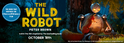 A blog post and a competition. Win a copy of the movie tie-in edition of the awared-winning The Wild Robot by Peter Brown ... 

Check out my blog post wix.to/1kFtmWe
#newblogpost