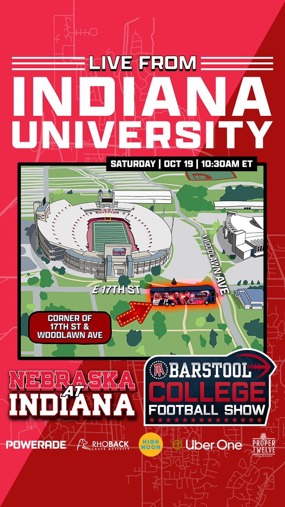 Tomorrow 10:30am.  Live from Bloomington!!!