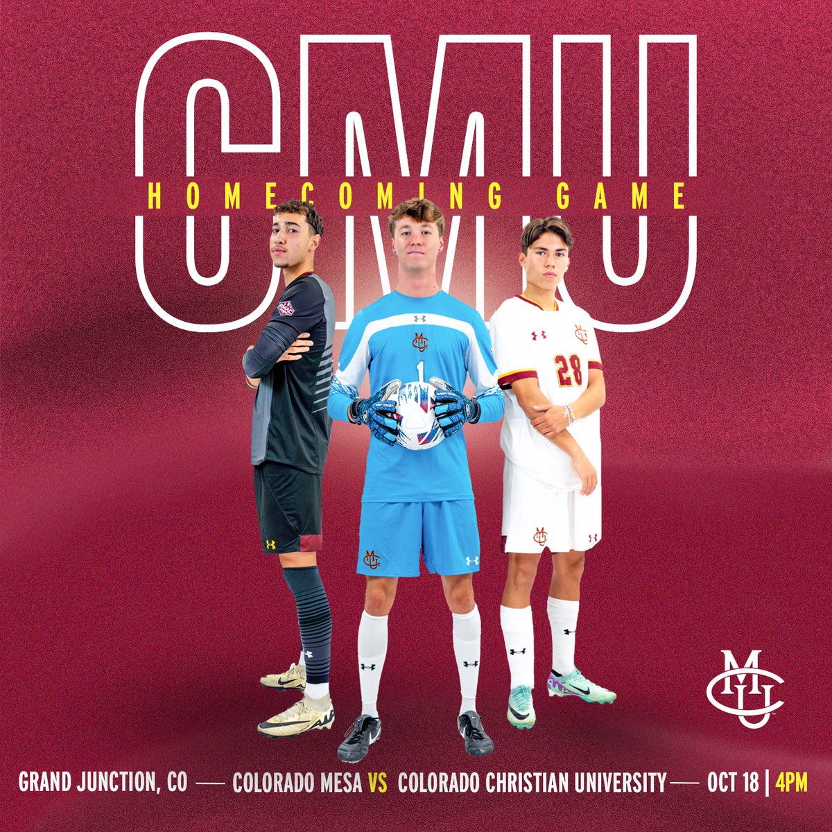 🚨GAMEDAY🚨

🆚CCU
📍Community Hospital Unity Field
⏰4 PM
📊|📺cmumavericks.com/coverage

#MavUp // #RumbleMavs