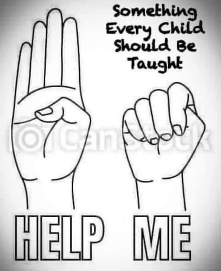 Tom44 ๐ (@tomp7344) on Twitter photo Make sure your children know this code Make sure your children know this code