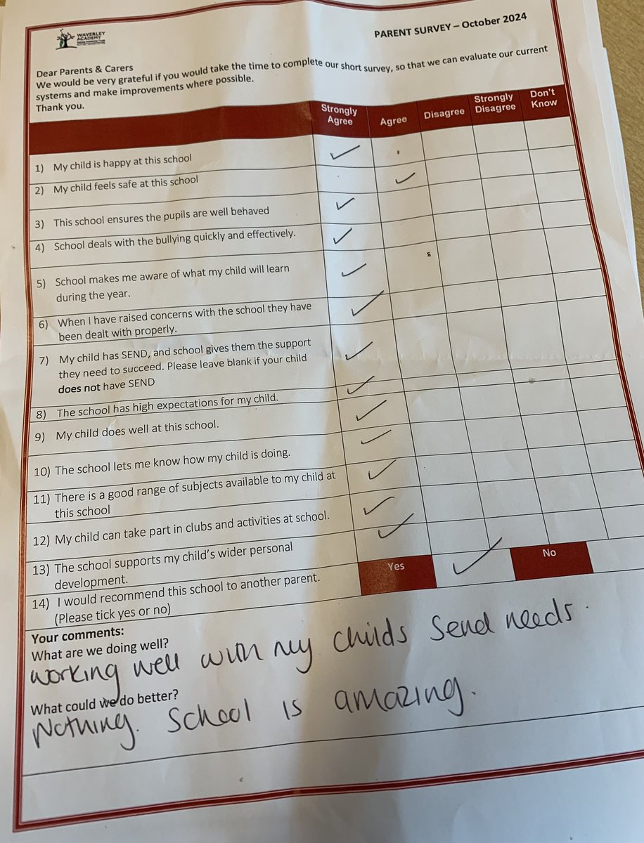 2302Danielle's tweet image. We’re over the moon with these results and we promise to continue in #beingbrilliant every day. We are so lucky to serve this community.
There were some gorgeous comments including some specifics around SEND provision #inclusivepractice #qualityfirstteaching #thebestteam ⭐️💜⭐️