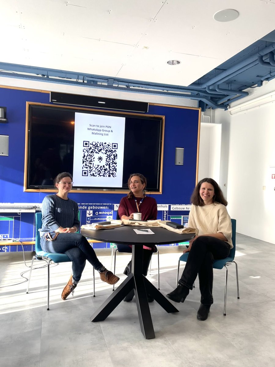 Such a great pleasure to have invited <a href="/KuznetsovaPhD/">Tatyana Kuznetsova</a>, <a href="/LaufferMarlen/">Marlen Lauffer</a> and Prof Tokameh Mahmoudi to be our panel discussion guests during the postdoc network day. We had very inspiring and empowering discussion about job uncertainties for postdoctoral fellows. <a href="/erasmuspostdoc/">Postdoc Network Erasmus MC</a>