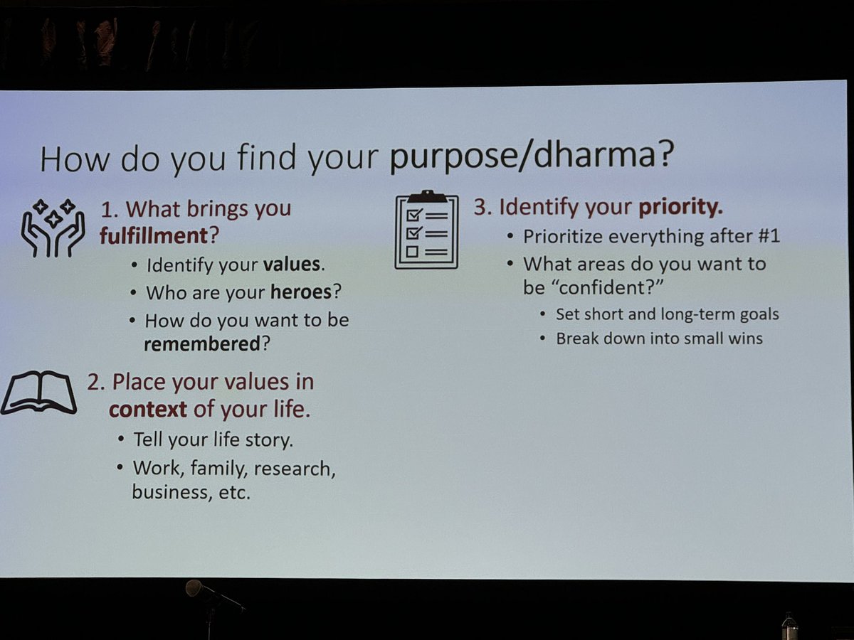 drhelenbernie's tweet photo. Wow. A lecture that captured the entire packed out room @SMSNA_ORG @drphil_urology just enlightened us on importance of Generating a life mission through mindfulness. How to create happiness in life
▶️Find your purpose
▶️Set your intention
➡️All you need is 20% 
Set yourself up for success
#SMSNA2024
