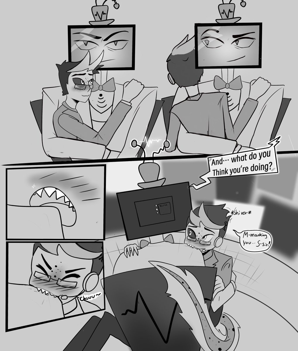 WitchK_NSFW's tweet photo. Finished my Vox x Assistant comic :3
#vox #voxassistant #voxsistant #voxswitchweek https://t.co/SmIviwI1DV