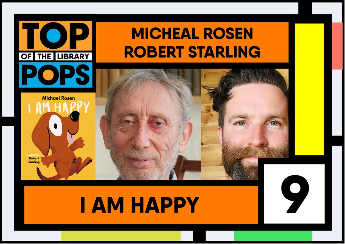 nylibraries's tweet photo. @jowhiley @markgoodier Are you happy? Well I Am Happy too! @MichaelRosenYes and @robstarlingart picture book is down two at #9 #TopOfTheLibraryPops https://t.co/3t7WZS3aXG