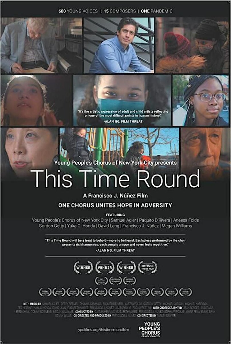 Francisco J. Núñez (@fjnunez) on Twitter photo "Excited to announce that YPC's movie will be shown at the 23rd Urban Mediamakers Film Festival 2024! 🎬 Join this special event and catch our film 'This Time Round'. See you there! #FilmFestival #ThisTimeRound #UrbanMediamakers" <a href="/ypcofnyc/">Young People’s Chorus of New York City</a> "Excited to announce that YPC's movie will be shown at the 23rd Urban Mediamakers Film Festival 2024! 🎬 Join this special event and catch our film 'This Time Round'. See you there! #FilmFestival #ThisTimeRound #UrbanMediamakers" <a href="/ypcofnyc/">Young People’s Chorus of New York City</a>