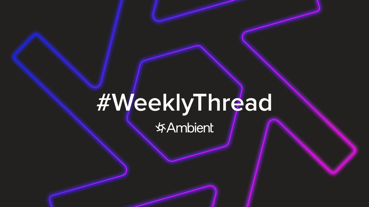 AmbiosNetwork's tweet photo. 1/4🌐 Ready to boost your rewards? Connect your sensors before we migrate to Solana and benefit from our Network Multiplier Bonus and the Ambient airdrop. Stay tuned to learn how you can earn more tokens! This week’s #WeeklyThread dives in—read on: https://t.co/IWUXUw2Gwo