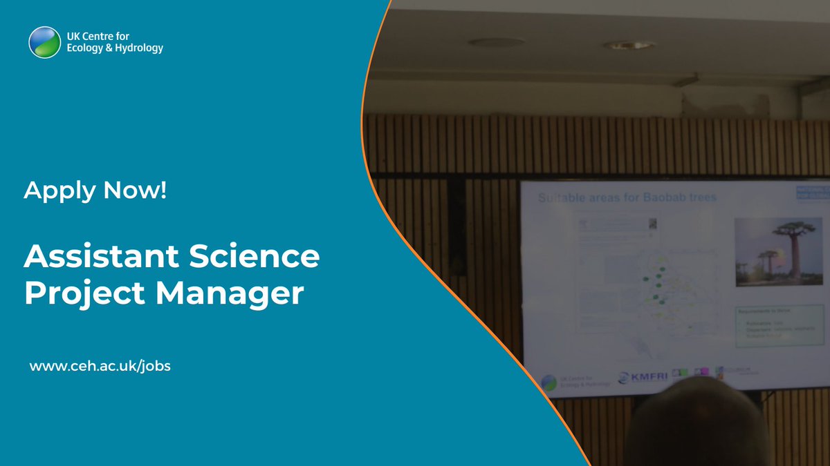 📢 #HiringNow!  We're seeking an Assistant Science Project Manager to support delivery of a large programme progressing and promoting international science on Net Zero Plus

Full-time, fixed-term to 31 March 2026 

See more and apply here: ceh.wd3.myworkdayjobs.com/CEH_Careers/jo… #UKCEHJobs