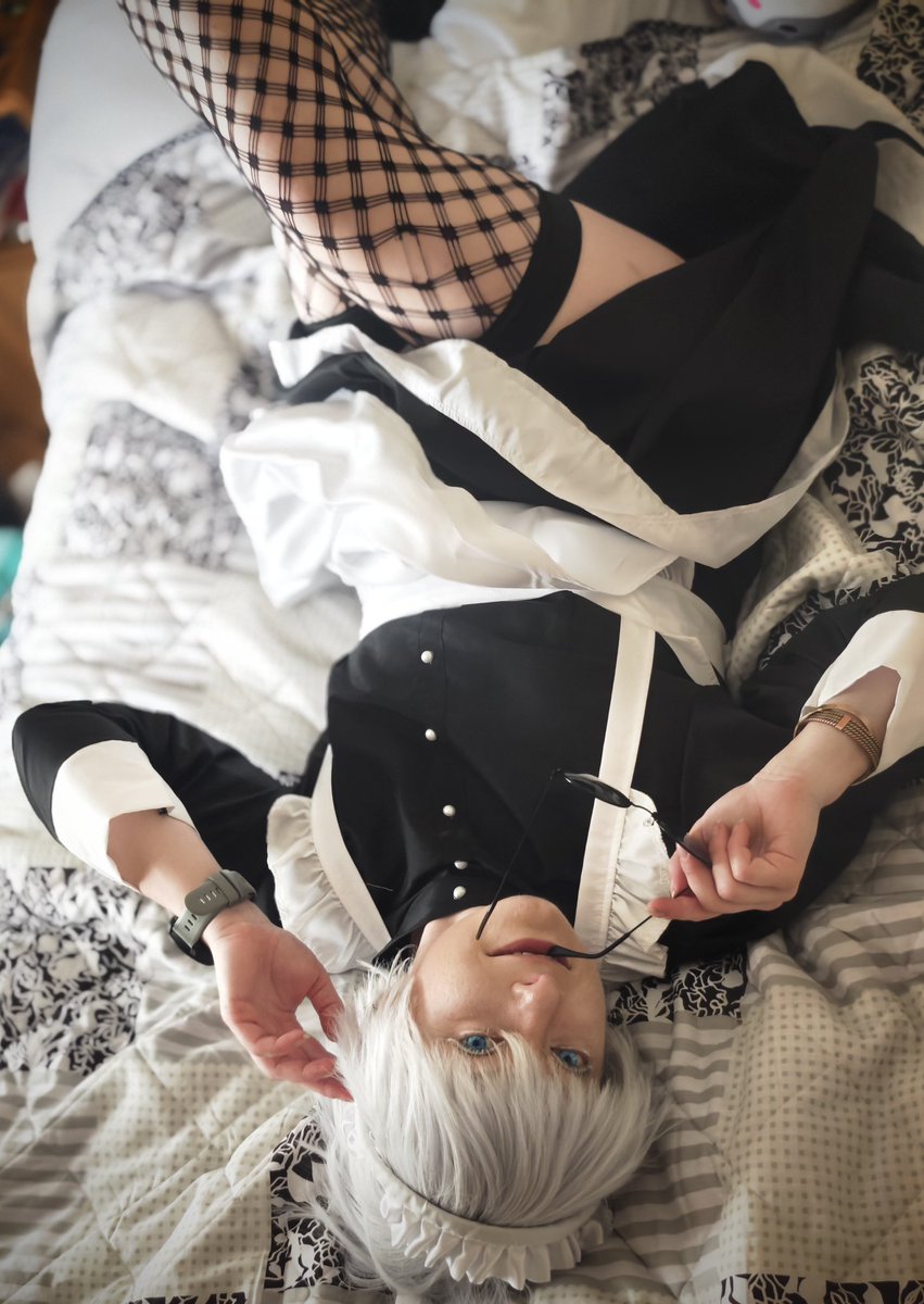 Maid Gojo (cause you know he would)

Thanks <a href="/grass3cat/">grass3cat</a> for taking the pics and putting up with me 😂
Male maid cosplay <a href="/dokidokicostume/">♥️ Dokidoki ♥️</a>

#satorugojo #satorugojocosplay #GojoSatoru #jujutsukaisen #jjk #gojosatorucosplay #呪術廻戦 #呪術廻戦ファントムパレード #五条悟 #cosplay
