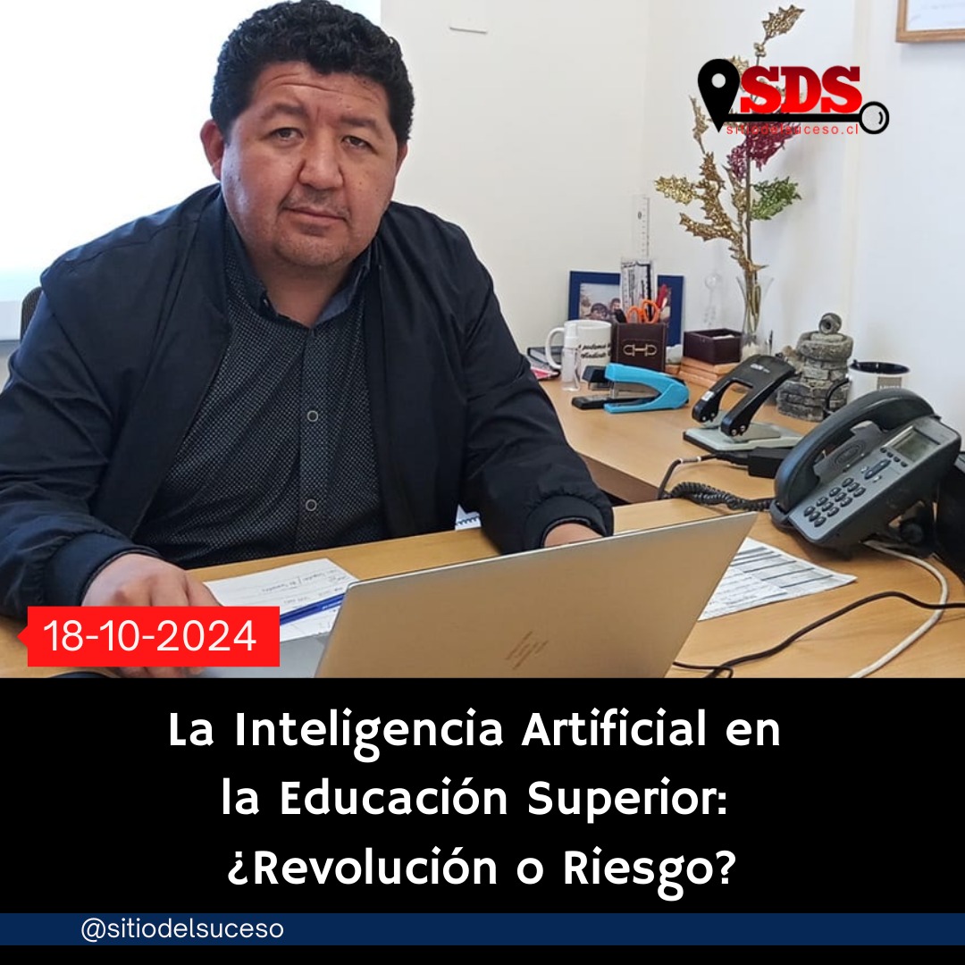 La Inteligencia Artificial en la Educación Superior: ¿Revolución o Riesgo?

Por Ozmar Paz Polanco, 
Jefe de la Carrera de Tecnología Médica
Universidad Viña Del Mar (UVM)
<a href="/UVM_cl/">UVM_cl</a>

sitiodelsuceso.cl/2024/10/18/la-…