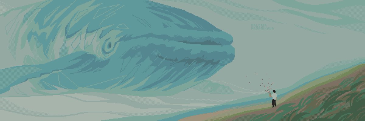 What did you bring me? 
#theedgeofsleep #pixelart