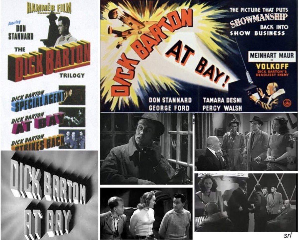 SaveRedlandLibr's tweet photo. 6:40pm TODAY on @TalkingPicsTV

The 1950 #Crime #Action film🎥 “Dick Barton At Bay” directed by #GodfreyGrayson &amp; written by #AmbroseGrayson 

🌟#DonStannard #TamaraDesni #GeorgeFord #MeinhartMaur #JoyceLinden #PercyWalsh #CampbellSinger #JohnArnatt #RichardGeorge #PatrickMacnee https://t.co/Nw9VfKAUSf