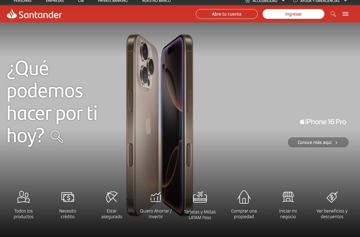MSantander07's tweet photo. @santanderchile Volvió el portal por lo menos @santanderchile  pueden indicar el status de sus servicios en linea, el pago con transbank físico y online por favor? cajeros y la redbanc?. https://t.co/kgp6elvOtm
