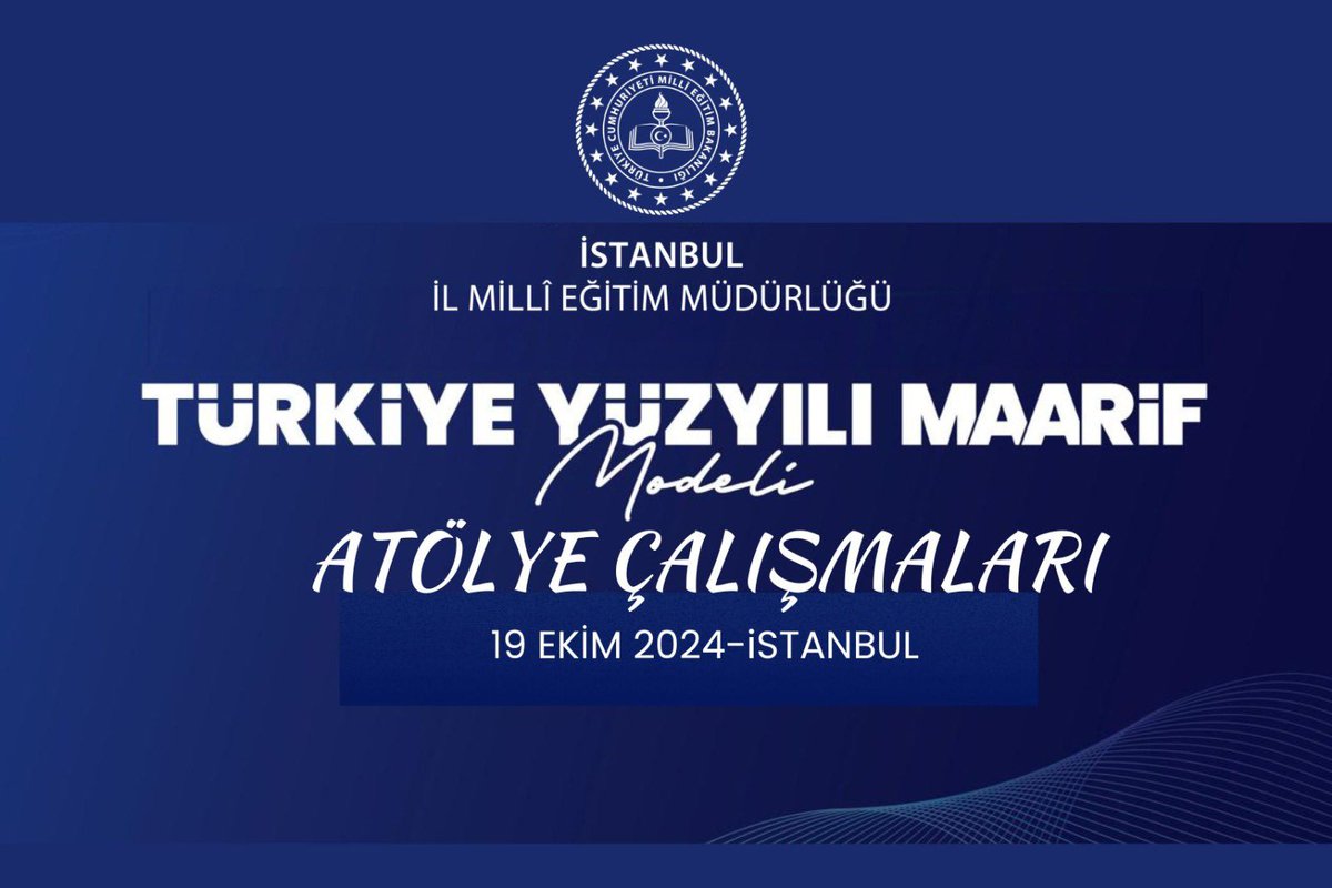 Türkiye Maarif Modeli Atölye Çalışmalarımız, 
19.10.2024 tarihinde Beşiktaş Lütfü Banat İlkokulunda Okul Öncesi ve Sınıf Öğretmenlerimizle devam ediyor...
<a href="/istanbulilmem/">İstanbul İl Millî Eğitim Müdürlüğü</a> <a href="/MucahitYentur/">Murat Mücahit Yentür</a>