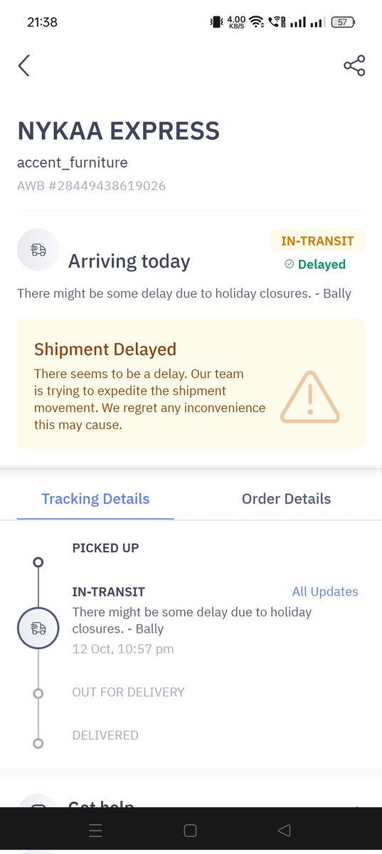 Shub_harsh's tweet photo. @delhivery are you people sleeping or becoming one of the cheapest logistics brands in India? How much time do you take to deliver a package? Close your brand if you don't have staff to carry those things. https://t.co/gQ7z0mvrW6