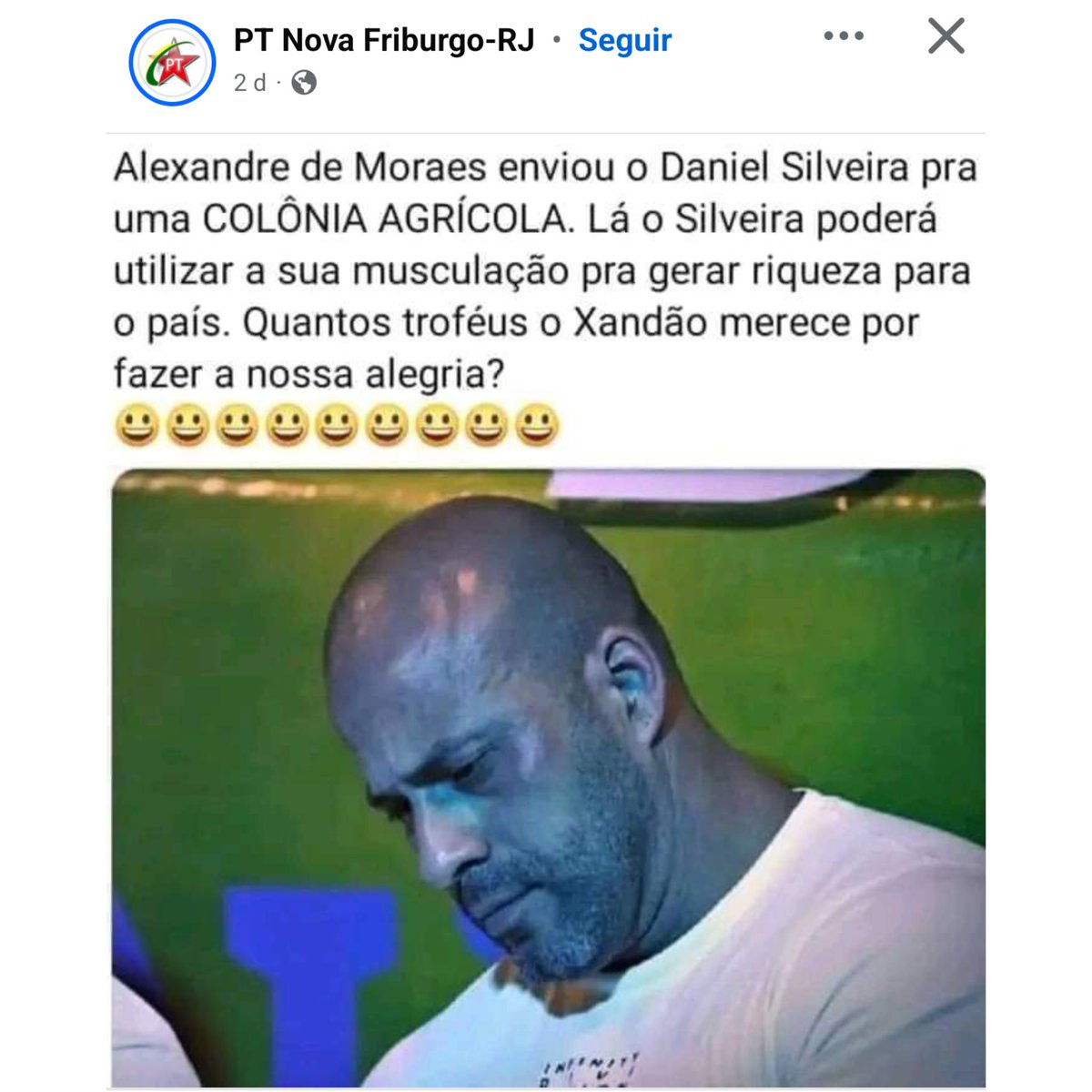 - Não há limites para a maldade da esquerda.