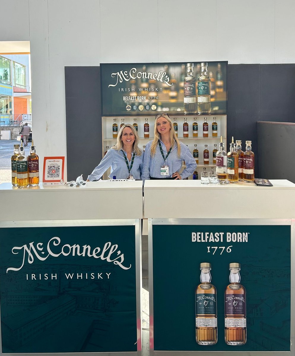 McConnells_BDC's tweet photo. What an amazing time we had at @BarConventBER! 🥃🇩🇪 

A huge thank you to everyone who visited our stand and shared their love for McConnell's Irish Whisky. 

Until next time, Berlin! ✨

#McConnellsWhiskey #BCB2024 #BarConventBerlin #IrishWhiskey https://t.co/4x5fyrXNYP