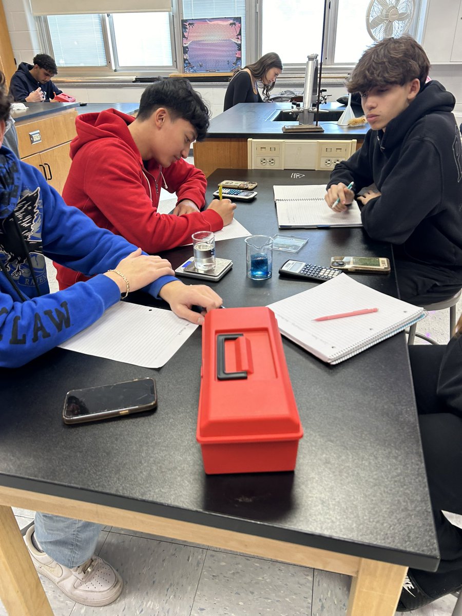 Measuring the density of an ice cube 🧊.  #OBHSChemistry.  Oldie but Goodie from my Mentor Mr. Millman.