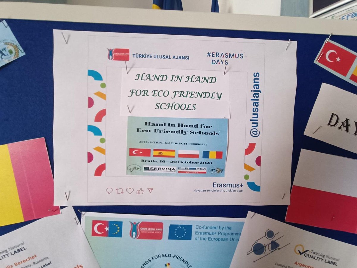 Eco_Famtal's tweet photo. #ErasmuDays, Projemizin Romanya partneri🇷🇴Erasmusdays faaliyetlerini başarıyla tamamladı.
⁦@ulusalajans⁩ 
⁦@MersinMEM⁩ 
⁦@MersinMEMArGe⁩ 
⁦@MersinMEMArGe⁩ https://t.co/qmHLbqDgmI