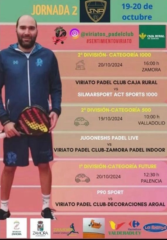 VIRIATOS PADEL CLUB Zamora 💚❤️ (@viriatospadelc) on Twitter photo 