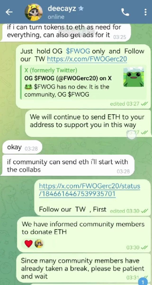 OG $FWOG tweet media