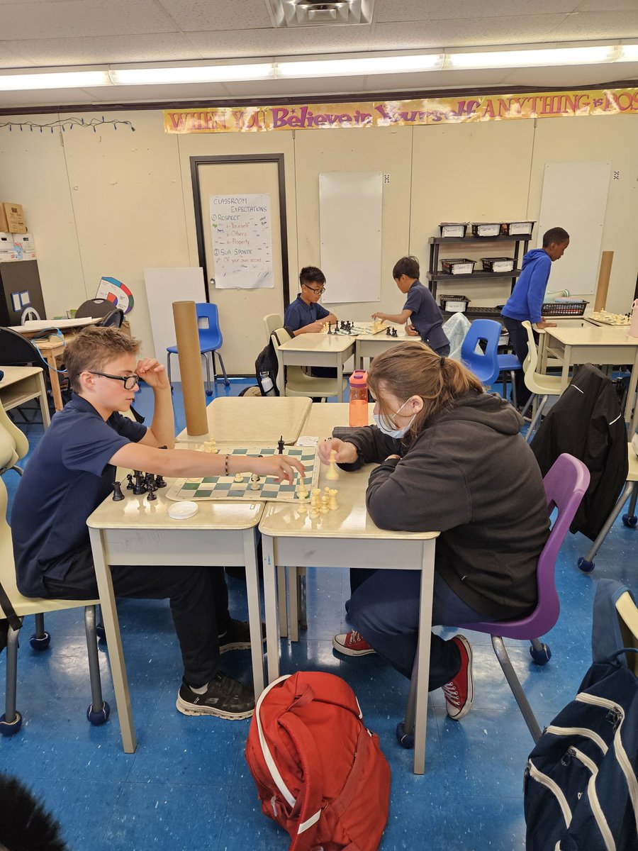 MrPsClassSEC's tweet photo. Chess Club has started up again! @campionchamps #games #thinking #chess #lunchfun https://t.co/gwYgtQZuL3