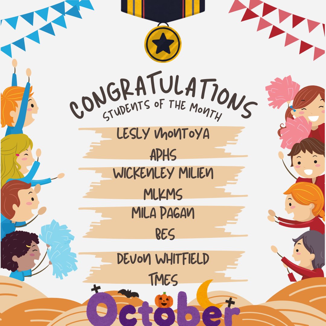 Congratulations to all the award recipients for October! @APDirCI_ERuiz  <a href="/GerbinoMark/">Mark Gerbino</a>