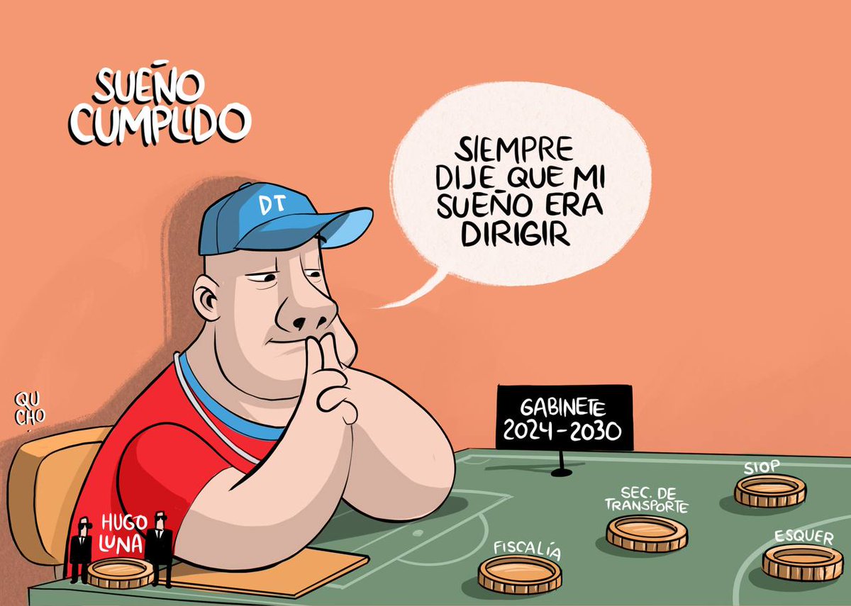 qucho's tweet photo. 📌 #Cartón Sueño cumplido @EnriqueAlfaroR 

Todos los cartones en https://t.co/WSTxIAM3Cm
https://t.co/6HG1zq2vsV https://t.co/1tLBhv4wZb