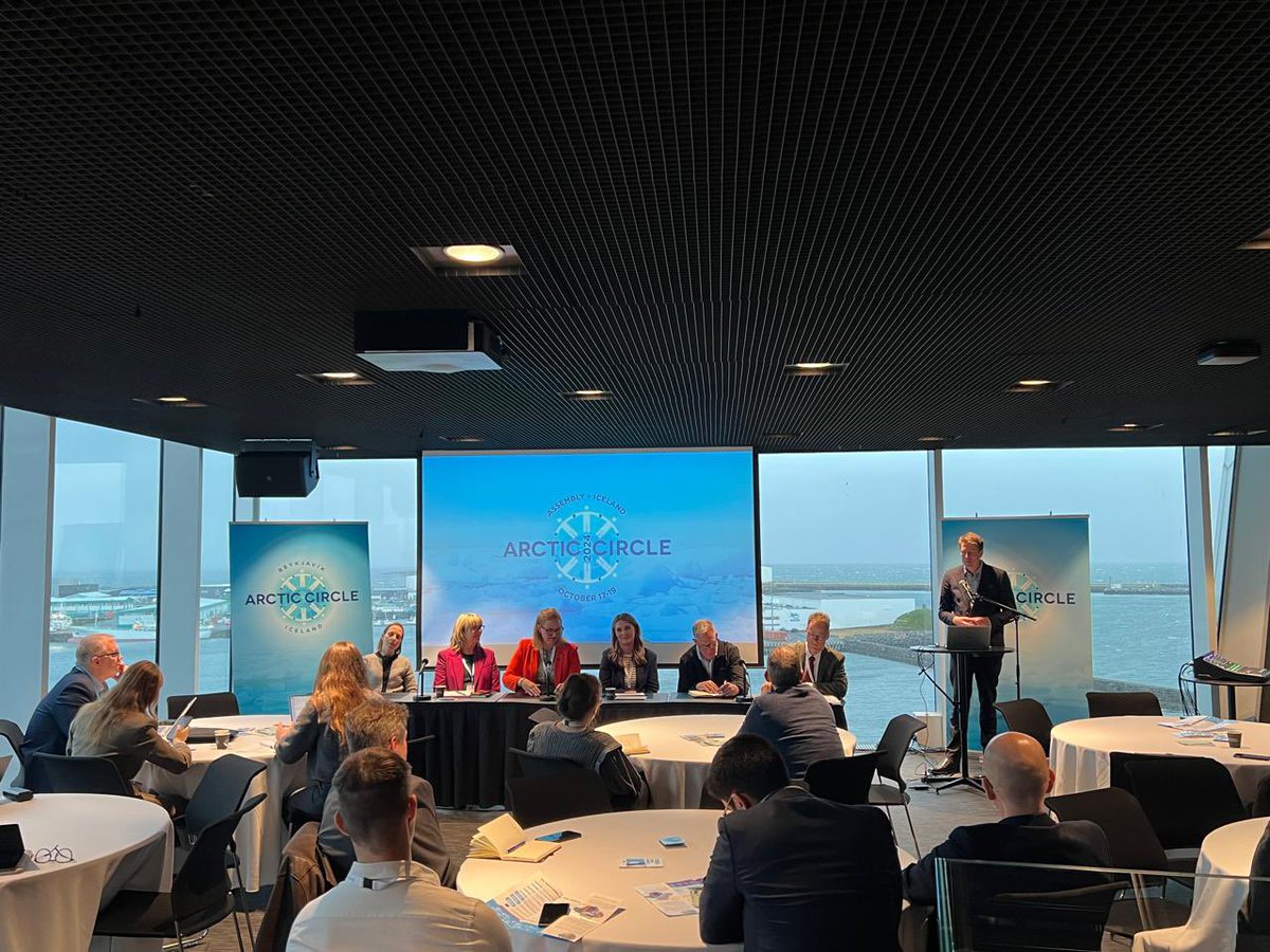 EU Maritime & Fish (@eu_mare) on Twitter photo Live from the <a href="/_Arctic_Circle/">Arctic Circle</a> #Assembly2024
“The EU sets very high standards for green, just transition, to help local people benefit”
Carina Sammeli, Mayor of Luleå. Great panel on EU and innovation for Arctic sustainable development
#EUArctic #EUForeignPolicy Live from the <a href="/_Arctic_Circle/">Arctic Circle</a> #Assembly2024
“The EU sets very high standards for green, just transition, to help local people benefit”
Carina Sammeli, Mayor of Luleå. Great panel on EU and innovation for Arctic sustainable development
#EUArctic #EUForeignPolicy