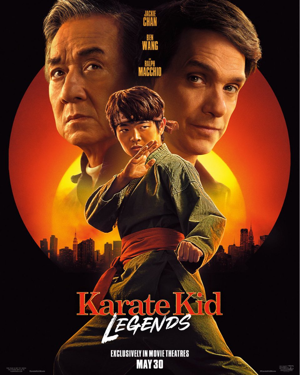 Poster Reveal! 
Exclusively in movie theatres May 30, 2025!
#KarateKidMovie