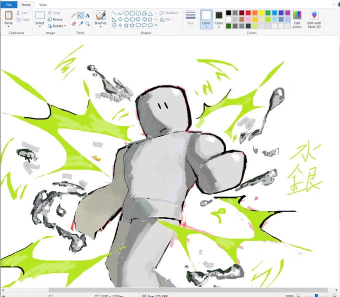 doodle 
#robloxart 