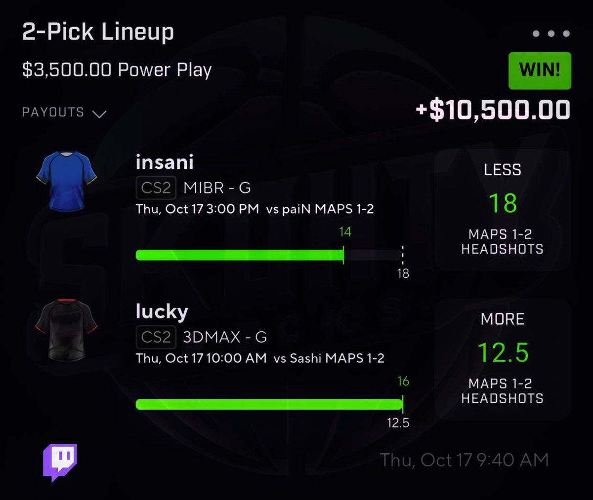 Who wants today play of the day 👿NBA,NFL,FIBA, CFB,MLB and   Soccer tap in ⬇️⬇️👇👇👇

t.me/+iJKHYnbsuxA2M…

#Prizepicks      #prizepicksnba #gamblingtwitter #gambling #betting #prizepickslocks #mlb #fanduel #draftkings    Fiba#betr#nfl#nba