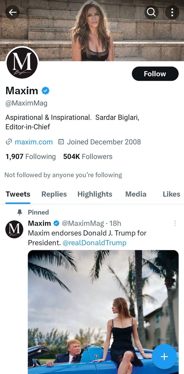 BigTechAlarms's tweet image. 🚫 @Tim_Walz is no longer following @MaximMag