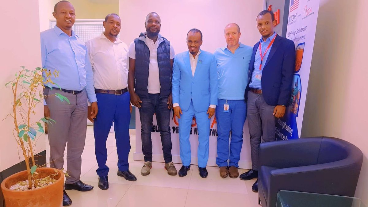 OSDAFRIK's tweet photo. We had the pleasure of welcoming Keith Doyle, Country Director and DANCLIFF MBURA, both of Action Against Hunger Kenya, to our Nairobi office.

They met with our ED, Albashir Ibrahim, and senior team members to explore key areas for strategic partnerships.

#OSDAInAction https://t.co/sGFjJihQkn