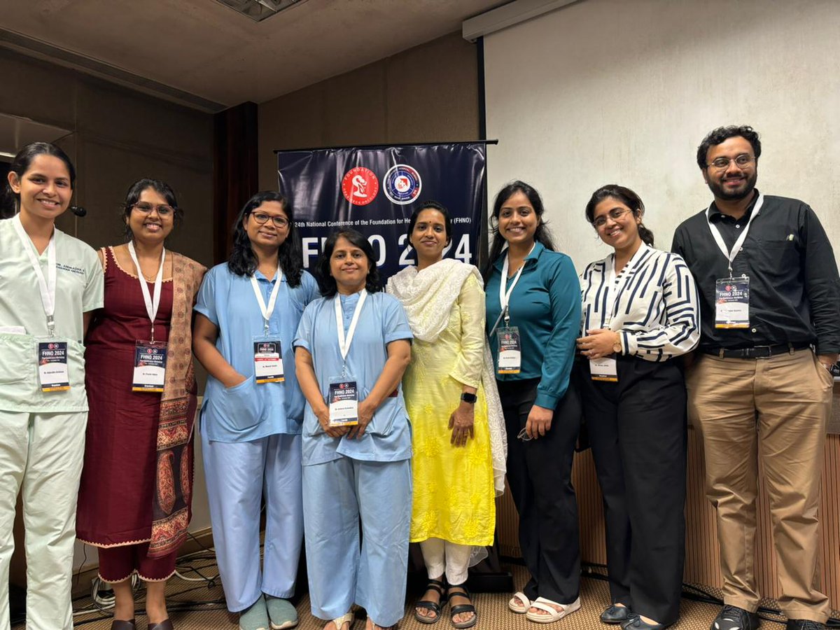 We had a very fruitful and interactive workshop yesterday on brachytherapy for oral cavity cancers as a part of FHNO24. It included live demonstration of a case, video presentations and didactic lectures. Here are some of the pictures with participants, faculty and our core team