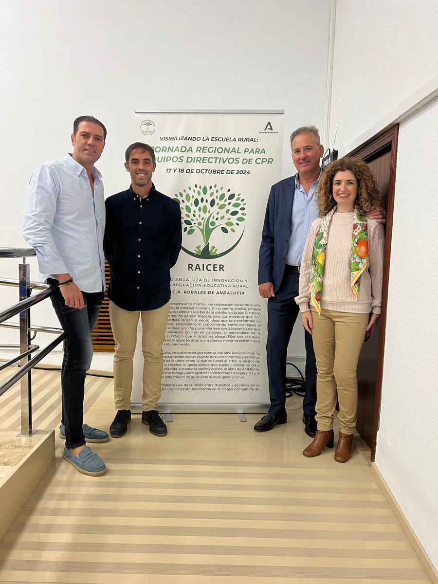 pejayala's tweet photo. ASADIPRE Y FEDEIP Apadrinan a la nueva red creada hoy en córdoba de escuelas rurales de Andalucia. Enhorabuena a estos profesionales por su trabajo y empeño en mejorar la escuela pública https://t.co/XDuphHBkyO
