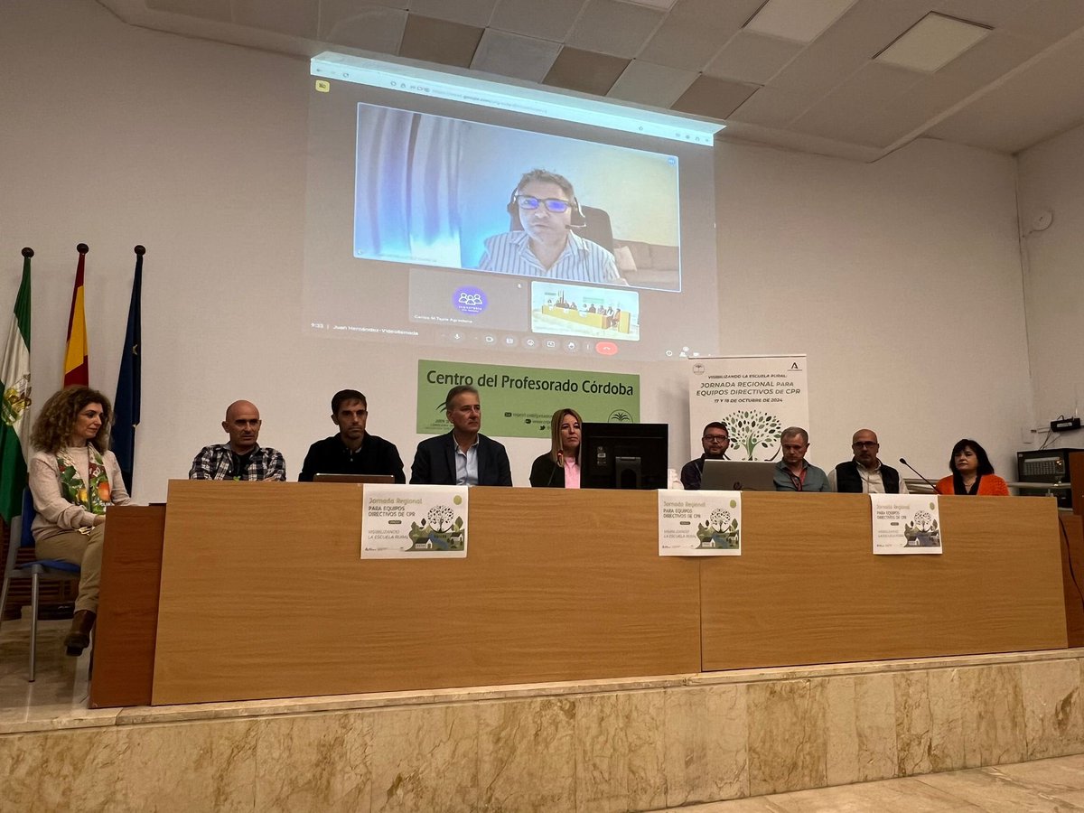 pejayala's tweet photo. ASADIPRE Y FEDEIP Apadrinan a la nueva red creada hoy en córdoba de escuelas rurales de Andalucia. Enhorabuena a estos profesionales por su trabajo y empeño en mejorar la escuela pública https://t.co/XDuphHBkyO