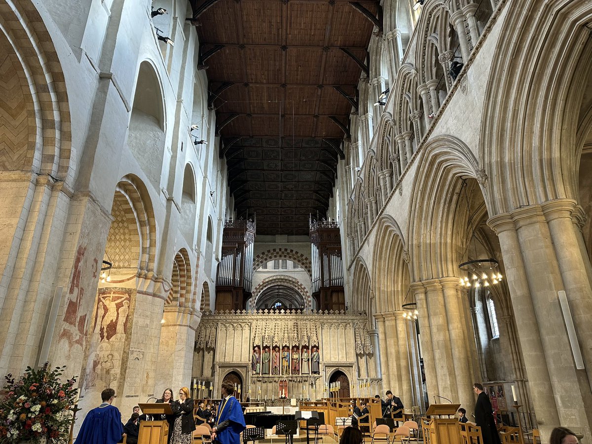 Today we had Abbey Service. First time for our Year 7s! <a href="/verulamschool/">Verulam School</a>