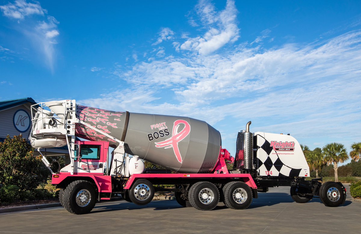 LandonSHuffman's tweet photo. I’m joining @Knights_Redimix and “The Boss” mixer truck to Fight Like A Boss for breast cancer awareness in the month of October!
#DriveForKnights #1KnightsTeam #RaceForACure
@CARSTour #ECMD125 | @NWBSpeedway | @NASCARRegional https://t.co/K53tNwuHuo