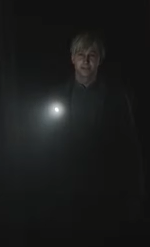 I noticed during their first meeting that while James is talking to Eddie, he moves his flashlight so it's not shining in Eddie's face. (pardon the quality)