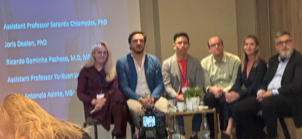 Agingdoc⭐David Barzilai🔔MD PhD MS MBA DipABLM🩺 (@agingdoc1) on Twitter photo Panel with speaker-colleagues <a href="/chlamydas/">Sarantis Chlamydas</a> <a href="/Yu_Xuan_Lu/">Yu-Xuan Lyu (Lu), PhD</a> Ricardo Gaminha Pacheco Antonela Axinte and @Joris_Deelen 👏 Panel with speaker-colleagues <a href="/chlamydas/">Sarantis Chlamydas</a> <a href="/Yu_Xuan_Lu/">Yu-Xuan Lyu (Lu), PhD</a> Ricardo Gaminha Pacheco Antonela Axinte and @Joris_Deelen 👏