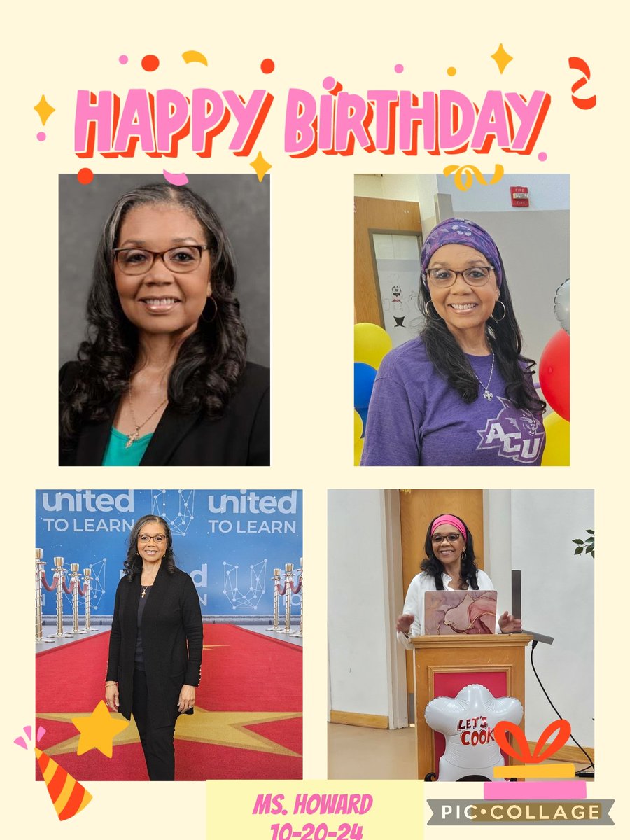Happy Birthday to Principal Lynette Howard. Thank you for your leadership. <a href="/JPStarksMST/">J. P. Starks Math, Science and Technology Vanguard</a> <a href="/JPStarksMST_Lib/">Librarian Kimberly Wooten</a>  @VeltHutchins <a href="/Tanya_N_Shelton/">Dr. Tanya Shelton</a> <a href="/dallasschools/">Dallas ISD</a>