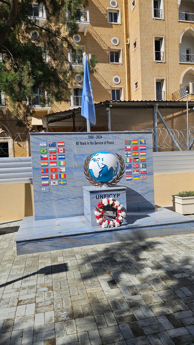 RehakLubomir's tweet photo. As project supporter, I irrigated with 🇸🇰 Amb. Martin Bezák the 35th Tree of Peace🌳 (Δέντρο της ειρήνης/Barış ağacı) in the @UN_CYPRUS Buffer Zone in Nicosia, planted recently by @SlovakiaMFA Juraj Blanár &amp; Marek Sobola, marking 35 years of bi-communal dialogue facilitated by 🇸🇰 https://t.co/fx0VOhS4YB