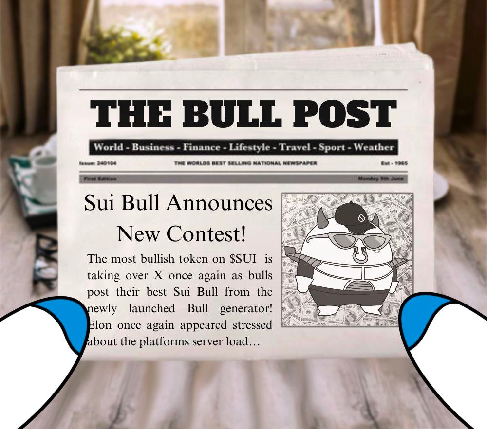 💧THE BULL GENERATOR CONTEST IS UP🐂

Dear Bulls, we're thrilled to announce our fresh contest. It's time to make X bullish again!

Our community asked for "THE BULL GENERATOR," and we created it from scratch in a week. We also wanted to celebrate it with this contest.

This